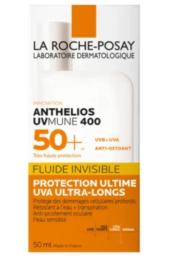 La Roche-Posay Anthelios UV MUNE 400, niewidoczny fluid SPF 50+, 50 ml