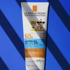 La Roche-Posay Anthelios UVMUNE 400 DP, nawilżające mleczko do twarzy i ciała dla dzieci, SPF 50+, 250 ml