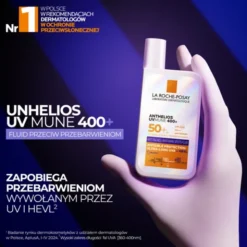 La Roche-Posay Anthelios UVMUNE 400, fluid przeciw przebarwieniom SPF50+, 50 ml