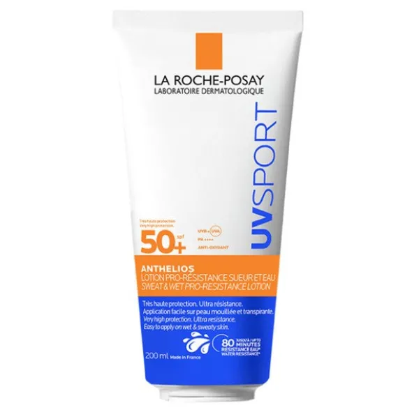 La Roche-Posay Anthelios UVSPORT, mleczko ochronne, bardzo wysoka ochrona SPF 50+, 200 ml
