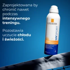 La Roche-Posay Anthelios UVSPORT, niewidoczna mgiełka odświeżająca SPF 50+, 200 ml