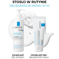 La Roche-Posay Cicaplast Gel Lavant B5+, żel myjący do delikatnej i podrażnionej skóry, 200 ml