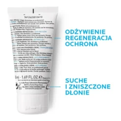La Roche-Posay Cicaplast Mains, regenerujący krem do rąk, 50 ml