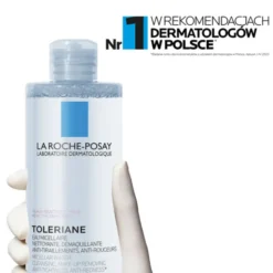 La Roche-Posay Eau Micellaire Toleriane, płyn micelarny dla skóry wrażliwej i reaktywnej, 400 ml