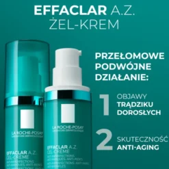 La Roche-Posay Effaclar A.Z., krem-żel do skóry z trądzikiem i zmarszczkami, 40 ml