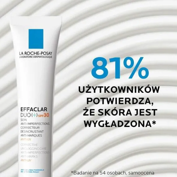 La Roche-Posay Effaclar Duo+M, krem o potrójnym działaniu przeciw objawom trądziku, SPF 30, 40 ml