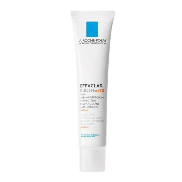 La Roche-Posay Effaclar Duo+M, krem o potrójnym działaniu przeciw objawom trądziku, SPF 30, 40 ml