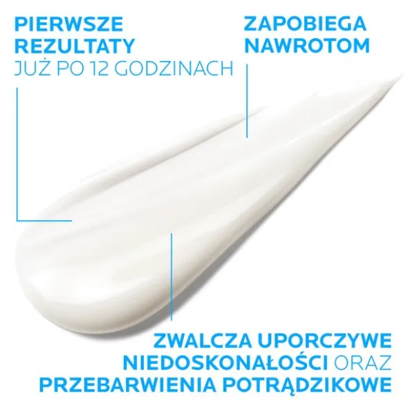 La Roche-Posay Effaclar Duo+M, krem o potrójnym działaniu przeciw objawom trądziku, SPF 30, 40 ml
