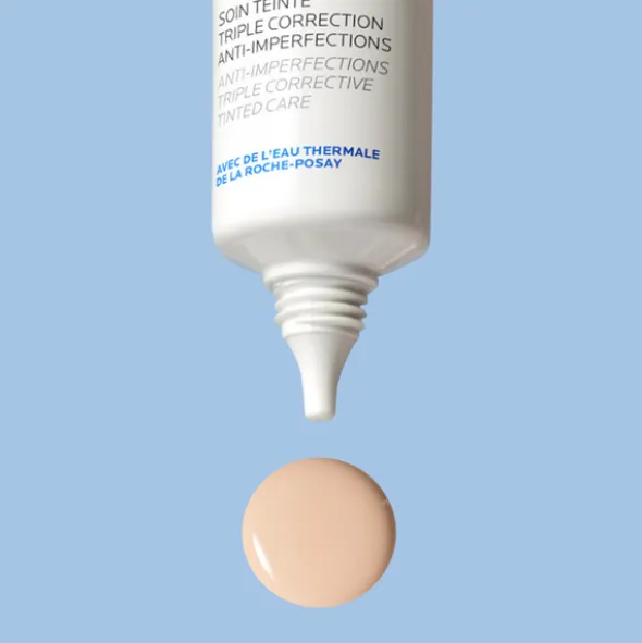 La Roche-Posay Effaclar DUO+M Unifiant, krem koloryzujący na niedoskonałości o potrójnym działaniu, 40 ml