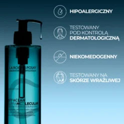 La Roche-Posay Effaclar, żel oczyszczający pory i redukujący sebum dla skóry tłustej, 400 ml