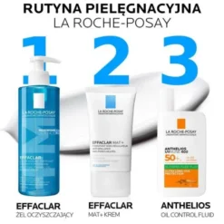 La Roche-Posay Effaclar Mat+, seboregulujący krem przeciw błyszczeniu skóry, 40 ml