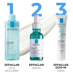 La Roche-Posay Effaclar, płyn micelarny, 400 ml