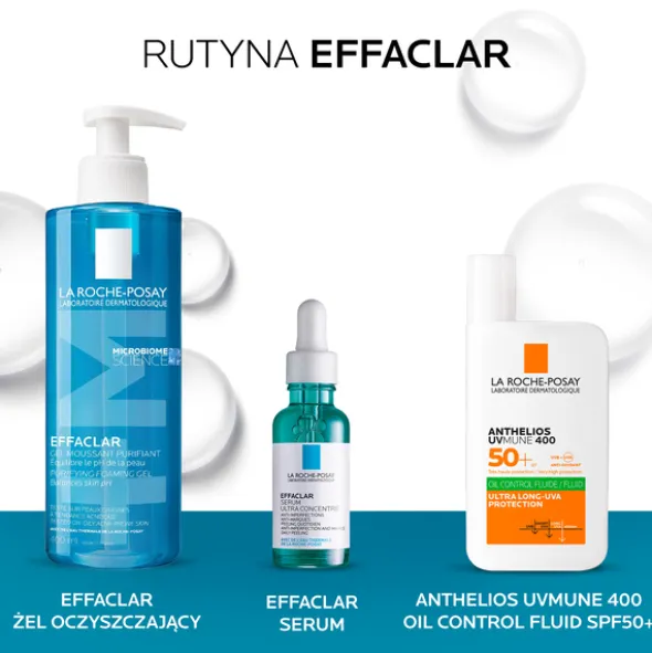 La Roche-Posay Effaclar, skoncentrowane serum na niedoskonałości i przebarwienia potrądzikowe, 30 ml