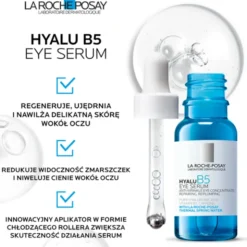 La Roche-Posay Hyalu B5 Eye Serum, do skóry okolic oczu, 15 ml