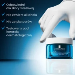 La Roche-Posay Hyalu B5, krem ujędrniająco-regenerujący do twarzy, 50 ml