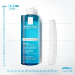 La Roche-Posay Kerium, delikatny szampon do wrażliwej skóry głowy, do codziennego stosowania, 400 ml