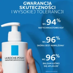 La Roche-Posay Lipikar Baume Light AP+M, lekki balsam regenerujący do ciała, 400 ml