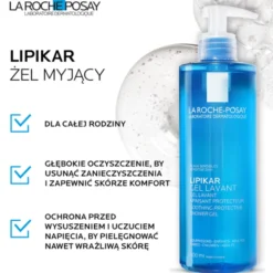 La Roche-Posay, Lipikar Gel Lavant, żel myjący pod prysznic, 400 ml