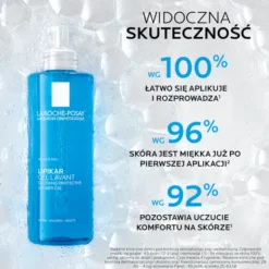 La Roche-Posay, Lipikar Gel Lavant, żel myjący pod prysznic, 750 ml
