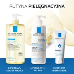 La Roche-Posay, Lipikar Huile Lavante AP+, olejek myjący, 1 l