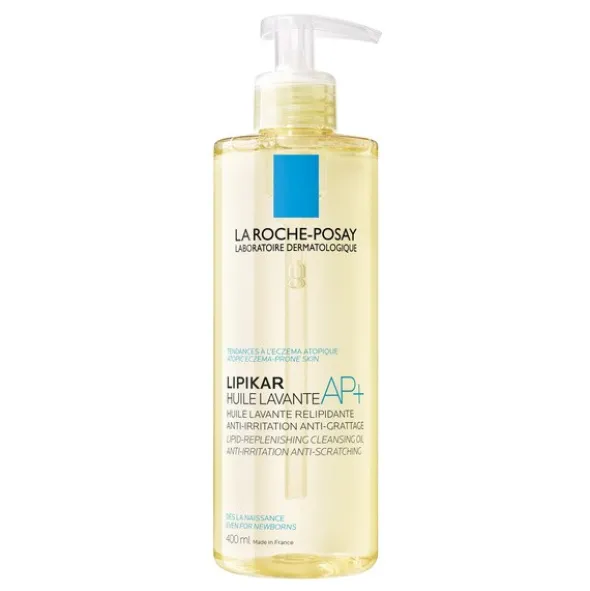 La Roche-Posay Lipikar Oil AP+, olejek myjący uzupełniający poziom lipidów, 400 ml