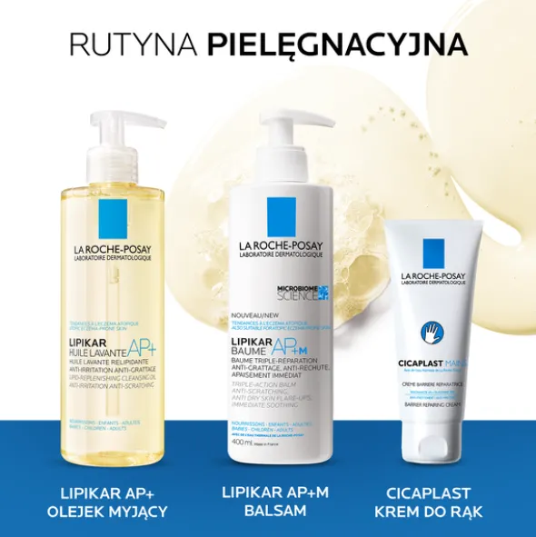 La Roche-Posay Lipikar Oil AP+, olejek myjący uzupełniający poziom lipidów, 400 ml