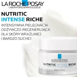 La Roche-Posay Nutritic Intense Riche, intensywna pielęgnacja odżywczo-regenerująca, 50 ml