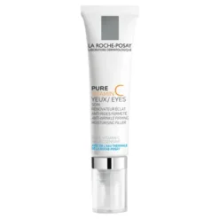 La Roche-Posay Pure Vitamin C, intensywnie nawilżający i ujędrniający krem pod oczy przeciw zmarszczkom, 15 ml