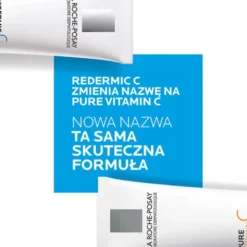 La Roche-Posay Pure Vitamin C Light, nawilżający krem przeciwzmarszczkowy z czystą witaminą C, 40 ml