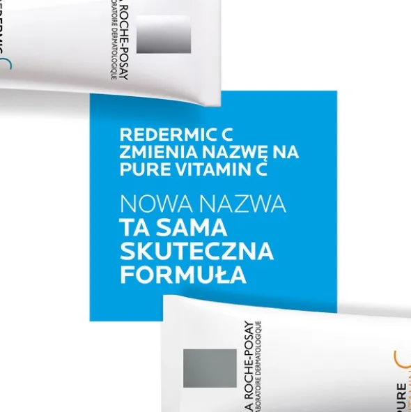 La Roche-Posay Pure Vitamin C Light, nawilżający krem przeciwzmarszczkowy z czystą witaminą C, 40 ml