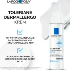 La Roche-Posay Toleriane Dermallergo, krem regenerująco-nawilżający, 40 ml
