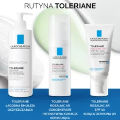 La Roche-Posay Toleriane Rosaliac AR SPF 30, krem nawilżający przeciw zaczerwienieniom, 50 ml