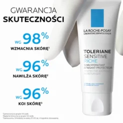 La Roche-Posay Toleriane Sensitive, krem nawilżający, 40 ml