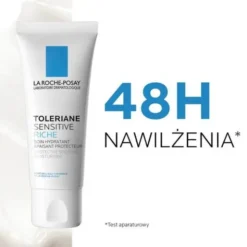 La Roche-Posay Toleriane Sensitive Riche, kojąco-ochronny krem nawilżający, 40 ml