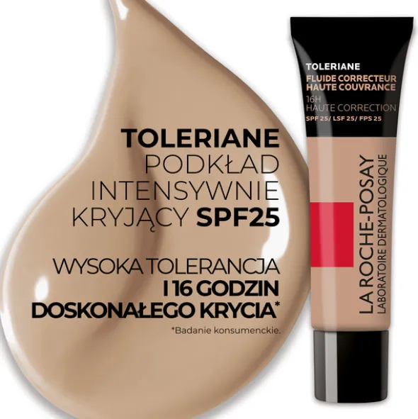 La Roche-Posay Toleriane Teint N13, podkład korygujący do skóry wrażliwej SPF 25, 30 ml