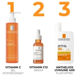 La Roche-Posay Vitamin C, żel oczyszczjący, 200 ml
