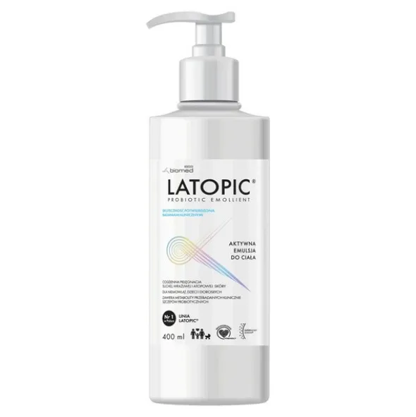 Latopic, emulsja do ciała, 400 ml