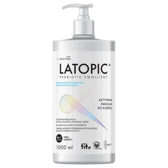 Latopic, emulsja do kąpieli, 1000 ml
