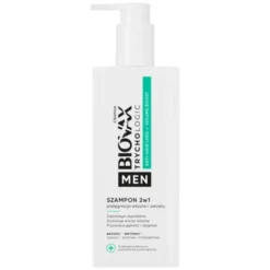 L'Biotica Biovax Trychologic Men, szamon 2w1 do pielęgnacji włosów i zarostu, 200 ml