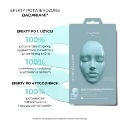 L`Biotica Estetic Clinic Acid, dermomaska hydrożelowa, 1 szt.