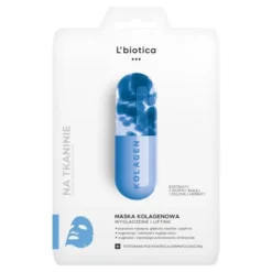 L`Biotica, kolagenowa maska na tkaninie, 23 ml