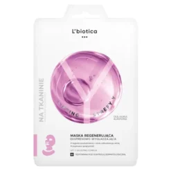 L`Biotica Lifting Strefy Y, maska regenerująca ekspresowo wygładzająca, 1 szt.