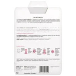 L`Biotica Lifting Strefy Y, Maska do twarzy ujędrniająca, łagodząca zaczerwienienia, 1 kpl