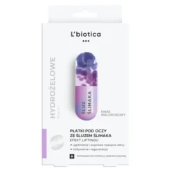 L 'Biotica, odmładzające płatki pod oczy, ze śluzem ślimaka, 3x 2 szt.