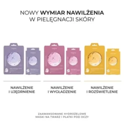 L`Biotica PGA Hydro Fusion, hydrożelowe płatki pod oczy z kolagenem, 1 komplet (2 szt.)