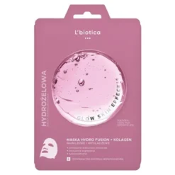 L`Biotica PGA Hydro Fusion + Kolagen, hydrożelowa maska do twarzy z kolagenem, 1 szt.
