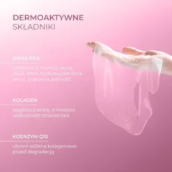 L`Biotica PGA Hydro Fusion + Kolagen, hydrożelowa maska do twarzy z kolagenem, 1 szt.