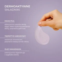 L`Biotica PGA Hydro Fusion + Peptydy, hydrożelowe płatki pod oczy, 2 szt.