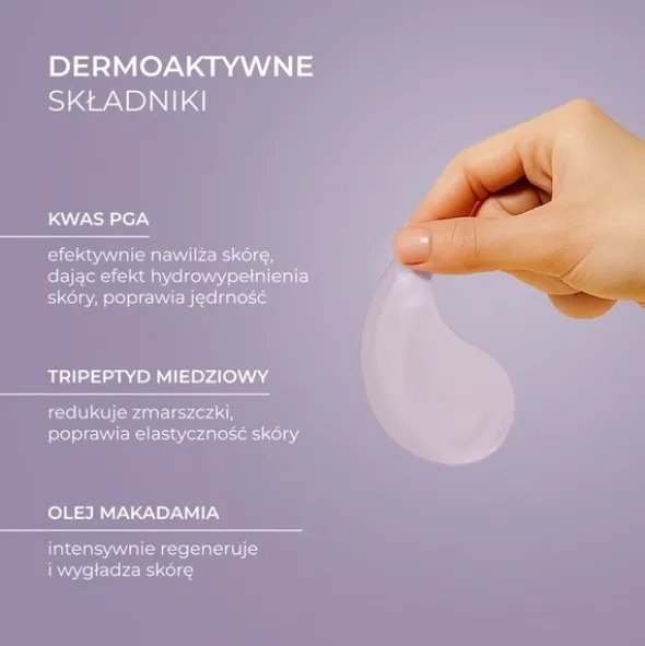 L`Biotica PGA Hydro Fusion + Peptydy, hydrożelowe płatki pod oczy, 2 szt.