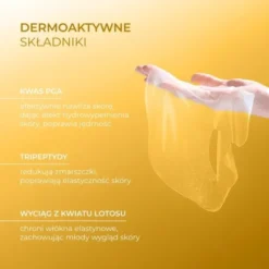 L`Biotica PGA Hydro Fusion + Witamina C, hydrożelowa maska do twarzy z witaminą C, 1 szt.
